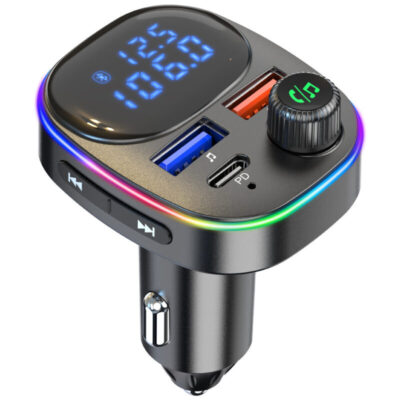 Cheap Car Phone Charger QC3.0 PD FCP BC1.2 Apple 2.4A Charging Adapter Bluetooth Car Stereo