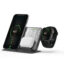 4 In 1 15W Wireless Charging Station With Large LED Display Alarm Clock Temperature China Wholesale Vendors, Factory, Supplier
