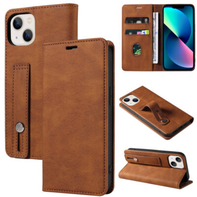 Handmade iPhone14 Phone Case With Card Holder, Leather Case iPhone14 Pro/Plus/Pro Max