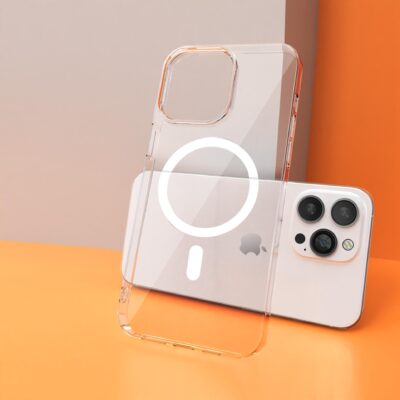 Apple iPhone 14 Pro Max Clear Case With MagSafe Magnetic Wireless Charging, Drop proof