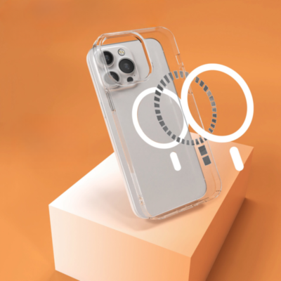 Apple iPhone 14 Pro Clear Case With MagSafe Magnetic Wireless, Easy Alignment Charging