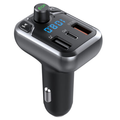 Bluetooth Adapter For Car PD QC3.0 Fast Charger Stereo FM Transmitter Lossless Music
