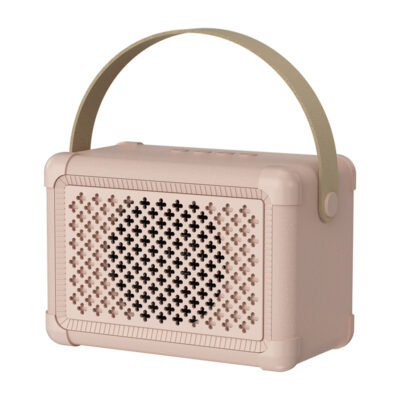 Vintage Looking Bluetooth Speaker With 360 Degree Surround Hi-Fi Sound Quality, FM Radio