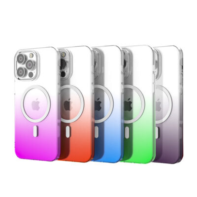 Cheap Gradient Color PC Hard Clear Case Designed For iPhone 14/14 Plus/14 Pro/14 Pro Max