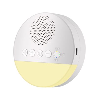Portable Sound Machine For Adults With 10 Soothing Sound, Breathing Night Light, Smart Timer