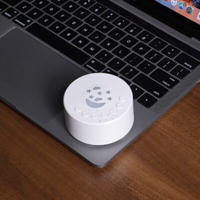 Portable Travel White noise Machine 18 Soothing Sound Ambient Night Light For Kids Adults